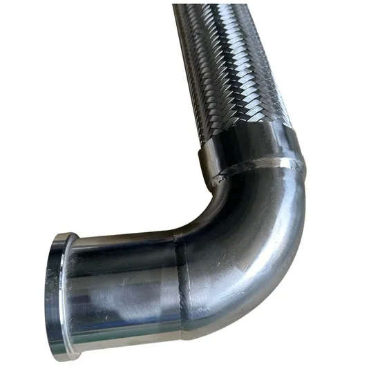 High Pressure Metal Wire Braided Hose SS304 SS316 Stainless Steel Flexible Hose Pipe