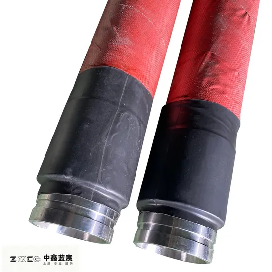 High Pressure 6000psi Hydraulic Hose Pipe / Fuel Oil Drilling Hose Assembly with Flange, Fittings Connector