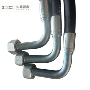 Super Long Service Life Air Water Oil Fuel Gas Hose Hose Pipes High Pressure Hoses Assembly Excavator Hydraulic Rubber 700 Bar