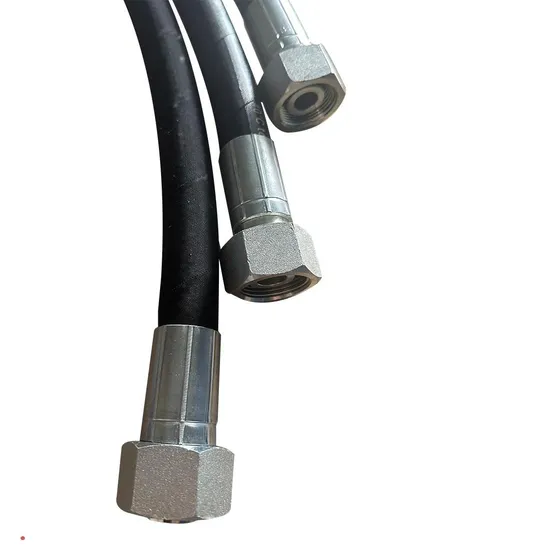 Sale Promotion Double Braided Hydraulic Rubber Hose Pipe High Pressure Rubber Oil Hose