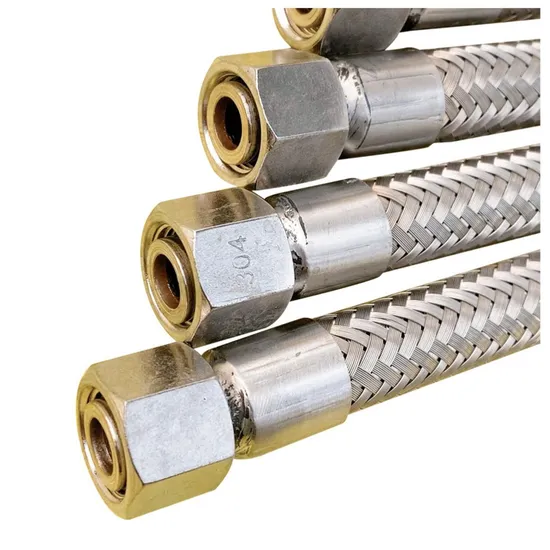 Flexible Metal Hose with Different Type of Fittings SS304 SS316 and Electroplated Hoses