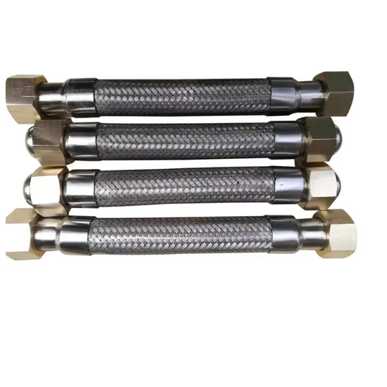 Flexible Braided Metal Hose in Stainless Steel or Aluminum Plumbing Hose