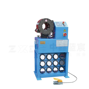 Good Precision Professional High Efficiency 2 Inch AC Brake Pipe Pneumatic 6-51mm Hose Press Machine Hydraulic Industrial Hose Crimping Tool Machine for Sale