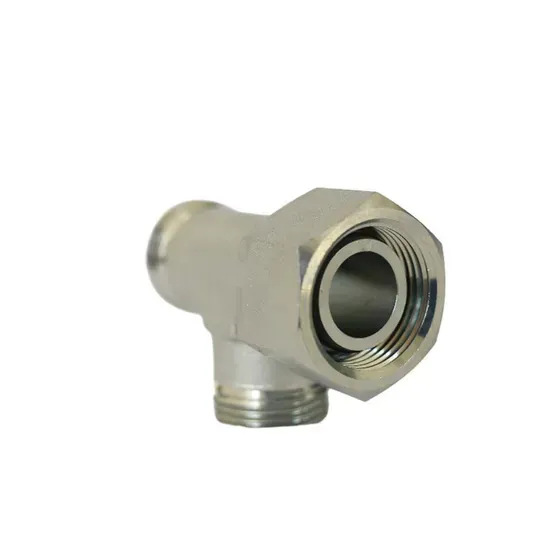 High Pressure Jic and Bsp Male Hydraulic Elbow 45/90 Degree Hose Adapters Inflatable T Hose Connectors Fittings