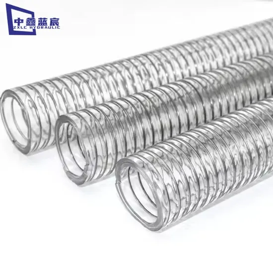 Steel Wire Reinforced PU/TPU Air Flexible Ducting Hose