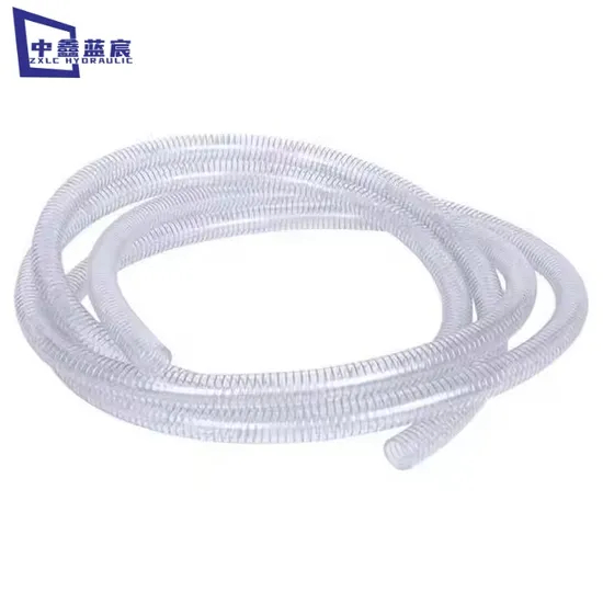 1 Inch Small Size Wholesale High Quality Flexible TPU Hose TPU Tube with Steel Wire Reinforcement