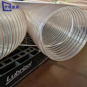 High Quality Steel Wire Reinforced PU/TPU Air Flexible Ducting Hose Moulded Processed