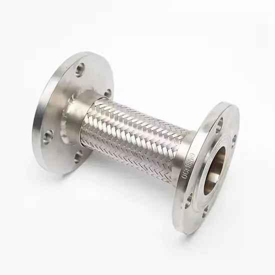Stainless Steel Wire Braided Covered Flexible Metal Hose Pipe for Chemical