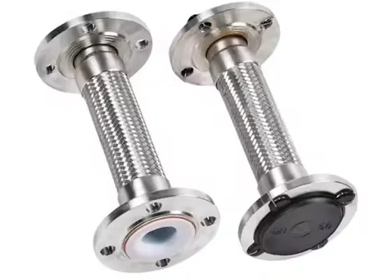 Industrial Stainless Steel 304/316 Metal Hose High Temperature and Pressure Steam Braided Network Explosion-Proof Bellows