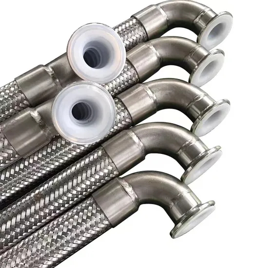Metal Hose, Metal Soft Connection, Metal Compensator, Stainless Steel Metal Hose, Lined with PTFE