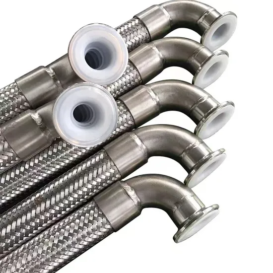 Metal Hose, Metal Soft Connection, Metal Compensator, Stainless Steel Metal Hose, Lined with PTFE