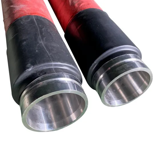 Flexible Heat Resistant Air Discharge Tube Assembly High Temperature Pressure Steam Hydraulic Rubber Hose