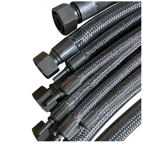 Waterproof Corrosion Resistance Stainless Steel Wire Braided Flexible Metal Hose High Pressure