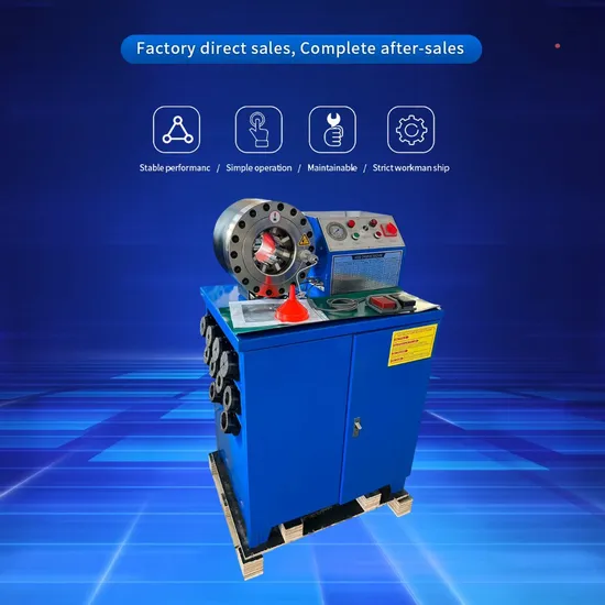 High Output Car Brake Hose Crimping Machine / AC Pipe Crimping Machine / Hydraulic Crimping Machine Hose
