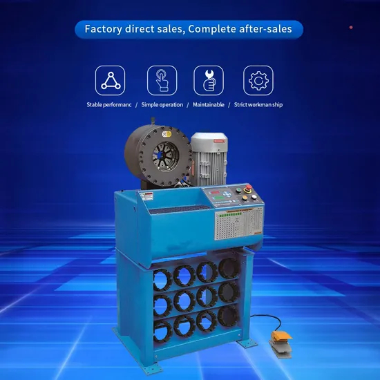 Canada Use Fin Power 1/4-2" 10-87mm P32 P20 P52 Hydraulic Pressing Hose Crimping Machine Hose Pipe Press Machine for Crimp Hose