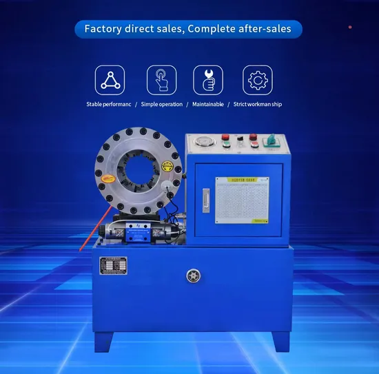 Wholesale 2 Inch 6 Layers Hydraulic Hose Crimper Low Pressure P32 Hose Crimping Machine for Sale