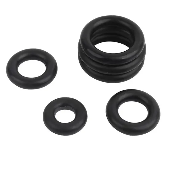 300/Bag Universal FKM Rubber O-Ring Seal O-202 9.5*2.5mm Injector Repair Kit for Peugeot 206 Low Nozzle with Optional Color