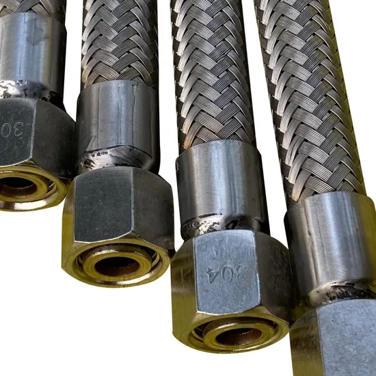 Water/Oil/Gas Industrial Flexible Metal Braided 304 Stainless Steel Hose Tube
