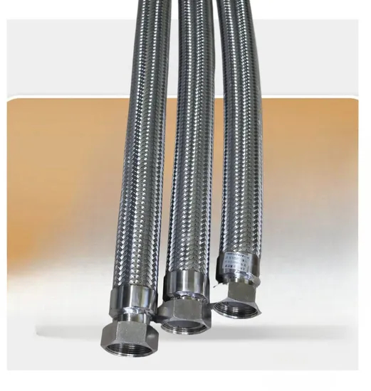 High Temperature High Pressure Stainless Steel Wire Braided Pipe/ Hose Flexible Metal Hose