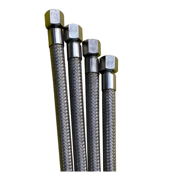 Stainless Steel Flange Joint Braided Flexible Metal Hose