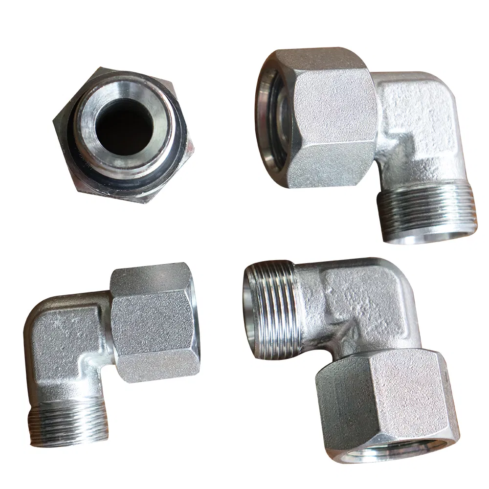 90 Degree Elbow Stainless Steel Hydraulic Pipe Fitting 1c9-18 Hydraulic Adapter