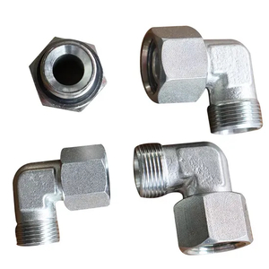 Instrumentation Dual Ferrule Compression Tube Fittings Stainless Steel 90 Degree Male Elbow Pipe Fittings