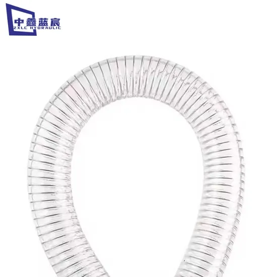 Steel Wire Reinforced PU/TPU Air Flexible Ducting Hose