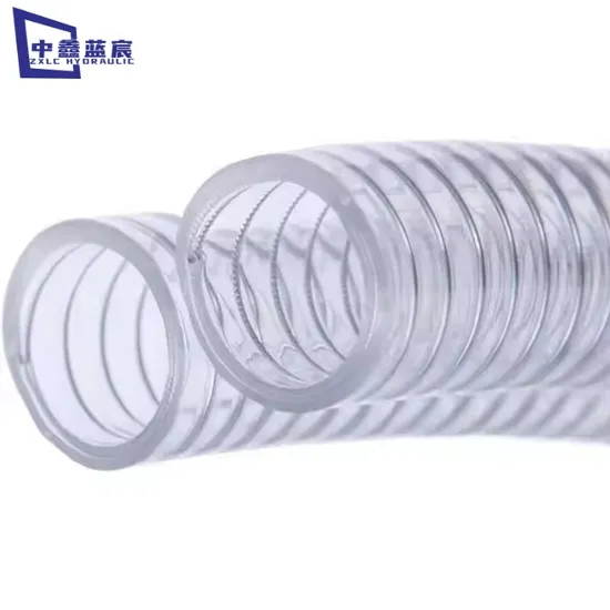 Steel Wire Reinforcement Inner Wa2"/4"/6"/8"/10"/12"Smoothly PU /TPU Air/Ventilation Suction Hose Production/Line