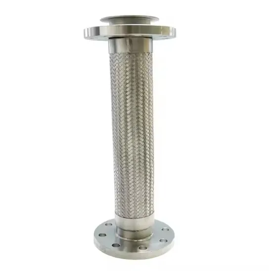 Industrial Stainless Steel 304/316 Metal Hose High Temperature and Pressure Steam Braided Network Explosion-Proof Bellows