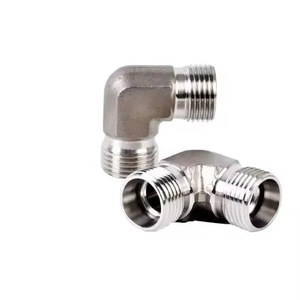 Stainless Steel Right-Angle Connector Fitting