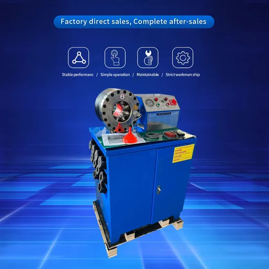 Original Factory Press Metal Pipe Tube Cable 2inch 2.5inch 3inch Hydraulic Hose Pressing Crimper Crimping Machine