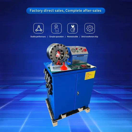 Original Factory Press Metal Pipe Tube Cable 2inch 2.5inch 3inch Hydraulic Hose Pressing Crimper Crimping Machine