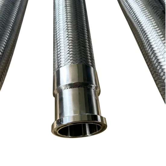 Stainless Steel Wire Braided Flexible Expansion Joint Corrugated Metal Hose with Flange