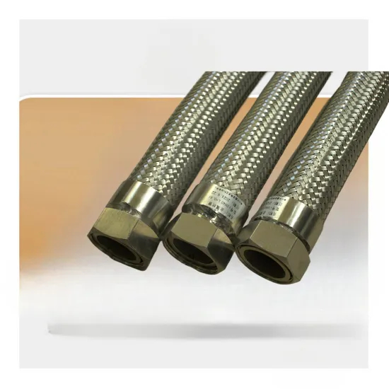 25mm 30mm High Pressure High Temperature Resistant Stainless Steel Wire Braided Flexible Metal Hose