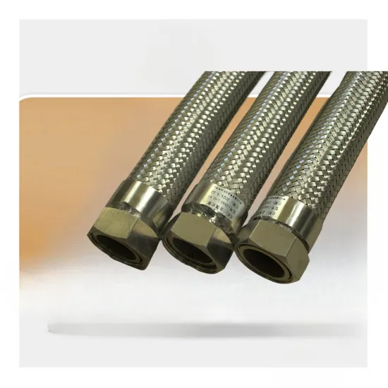 25mm 30mm High Pressure High Temperature Resistant Stainless Steel Wire Braided Flexible Metal Hose