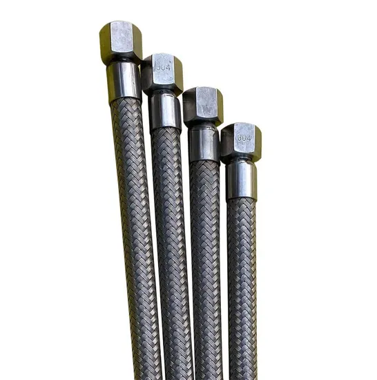 Flexible Heat Resistant Hose Engine Oil Cooler Steel Braided Hose Hydraulic Hose and Fitting