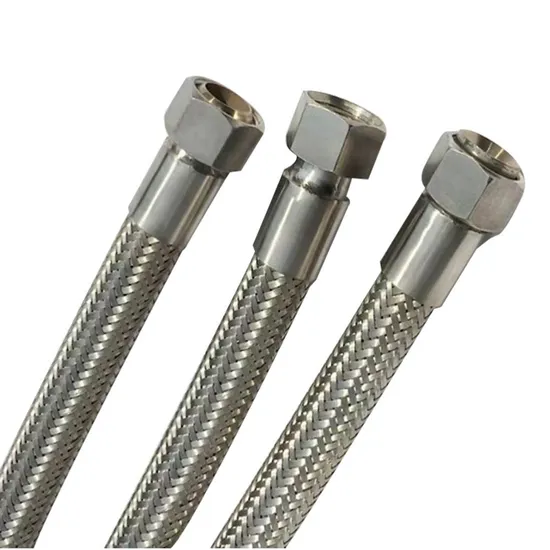 Flange Ends Wire Braided Stainless Steel Flexible Metal Hose Corrugated Metallic Hose