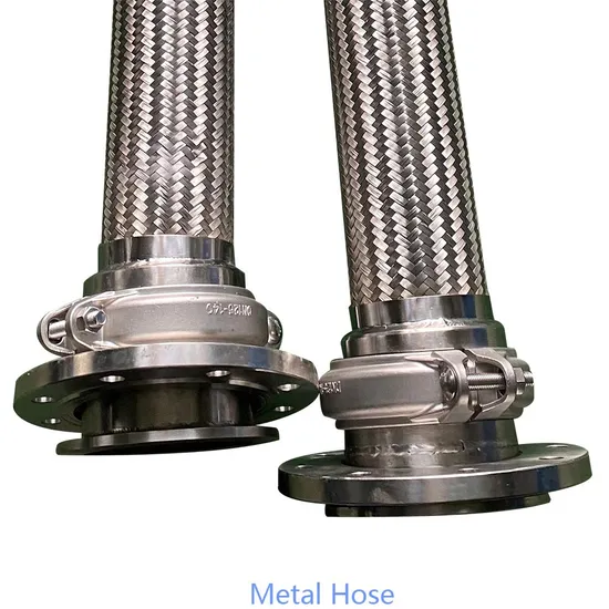 Ss Metal Flexible Hose Vacuum Stainless Steel Corrugated Flexible Hose