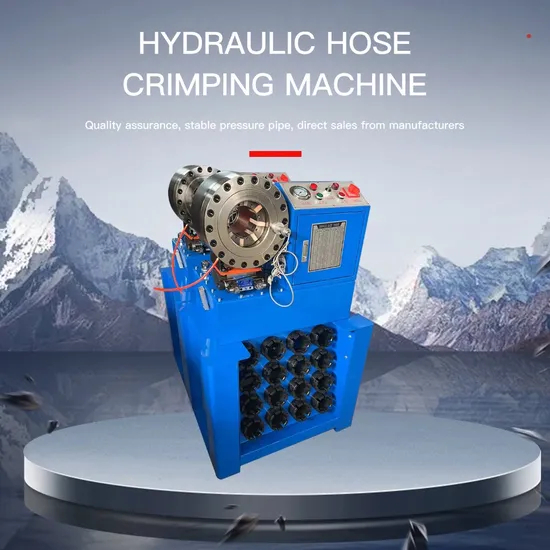 2 Inch New Good Price Brake Hose Crimping Machine/Hydraulic Presser