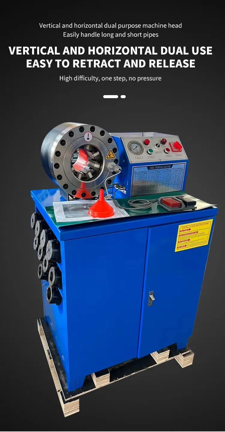 1/4&prime;&prime;-3&prime;&prime; Crimping Machine 220V 380V Hydraulic Hose Machine 15 Set Dies Sp60 Crimpimg Machine