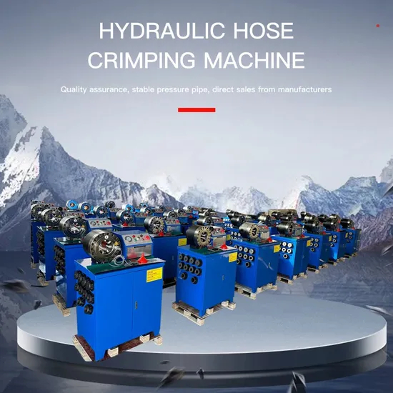 1/4′′-3′′ Crimping Machine 220V 380V Hydraulic Hose Machine 15 Set Dies Sp60 Crimpimg Machine