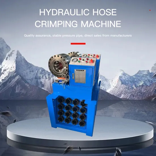 Hydraulic Hose Crimping Machine 380V/220V 50Hz, Hydraulic Hose Crimper 12V 24V Hydraulic Hose Crimper