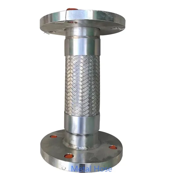 15mm 304 316L Stainless Steel Metal Hose Flange Thread Braided Mesh Bellows Metal Flexible Hose Steam Pipe
