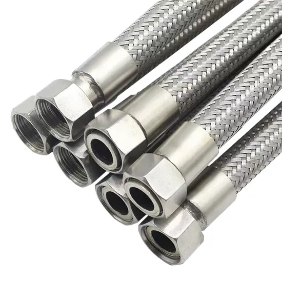 Stainless Steel External Threaded Metal Braided Hose