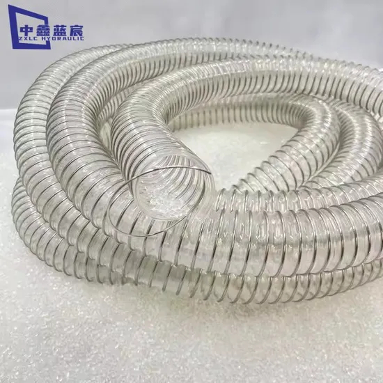 1 Inch Small Size Wholesale High Quality Flexible TPU Hose TPU Tube with Steel Wire Reinforcement