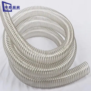 PU Steel Wire Spiral Hose Air Pipe PU Steel Wire Hose Duct Suction Hose
