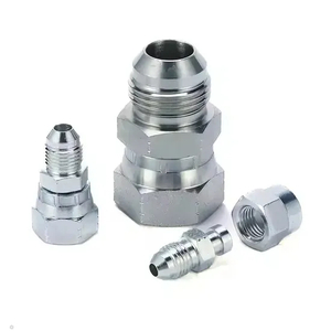 China Supplier Good Quality Threaded Pipe Joint Carbon Steel Transition Joint Nipple Hydraulic Fitting