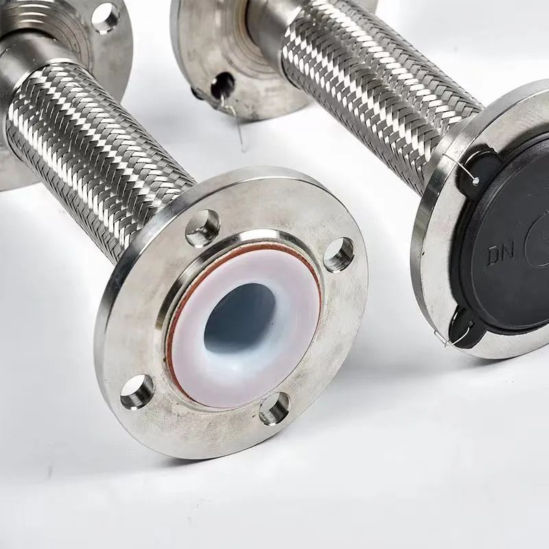 Metal Hose, Metal Soft Connection, Metal Compensator, Stainless Steel Metal Hose, Lined with PTFE