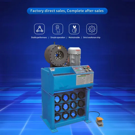 Original Factory Press Metal Pipe Tube Cable 2inch 2.5inch 3inch Hydraulic Hose Pressing Crimper Crimping Machine