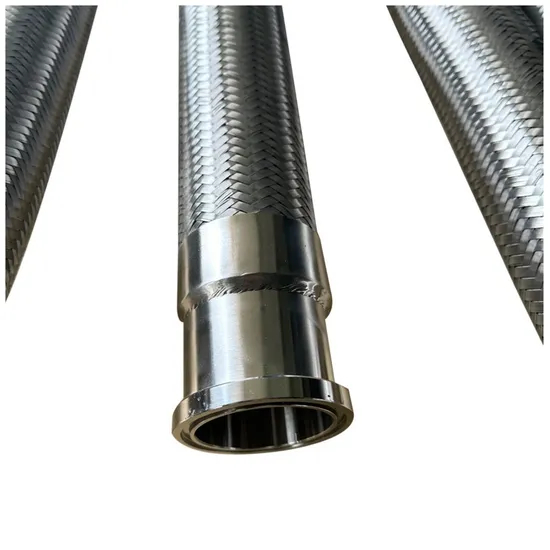 Waterproof Corrosion Resistance Stainless Steel Wire Braided Flexible Metal Hose High Pressure